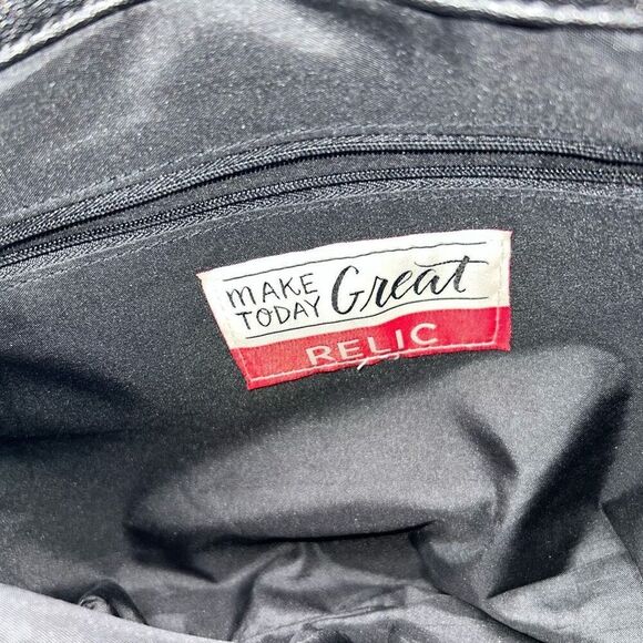 Relic Signature Logo Ladies Handbag Canvas Purse Large Tote - Picture 9 of 16